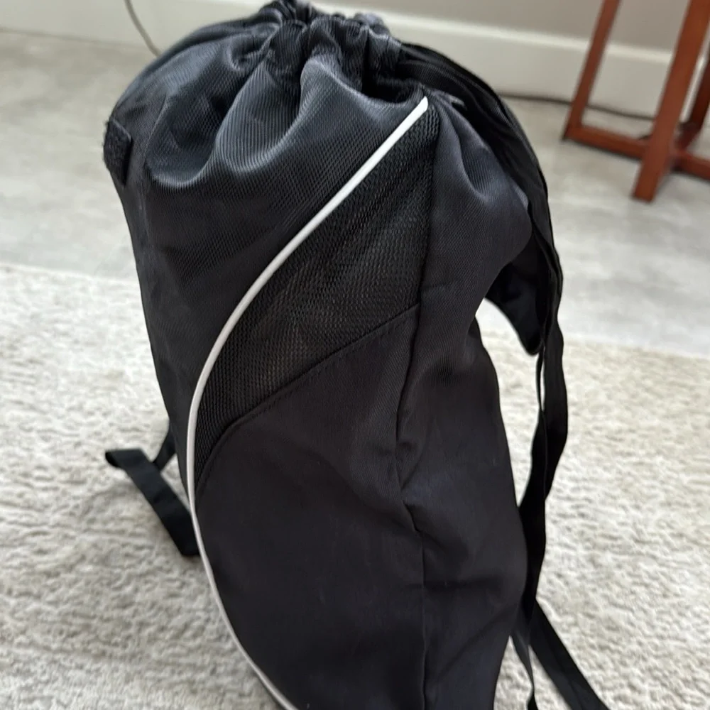 Gently Used - Adidas Black Sling/Backpack Gym- Sport- Travel Bag